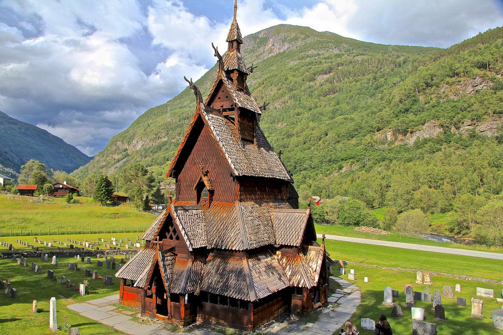 Borgund Stave Church, Norwa