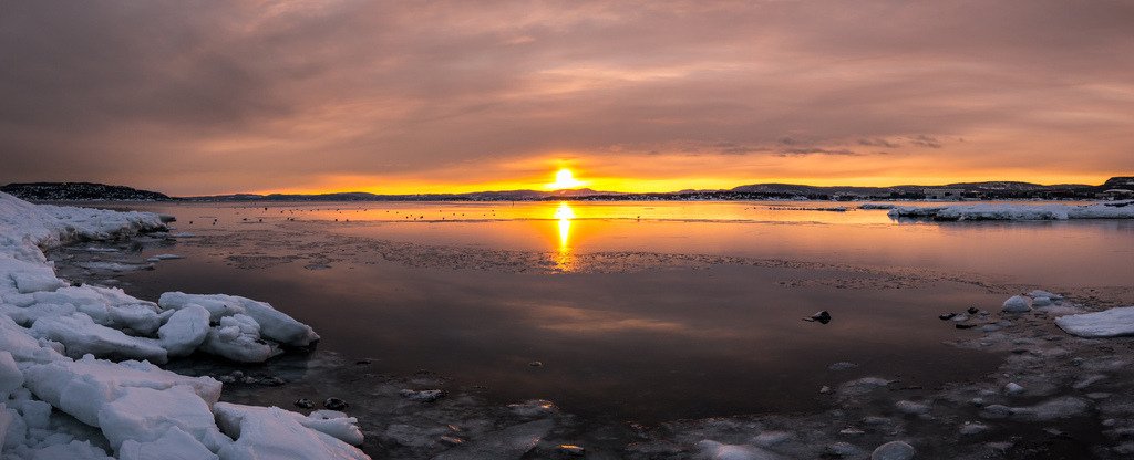 Sunset at Huk, Beach in Osl