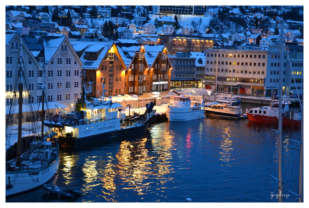 TROMSØ @ night, Norway (by