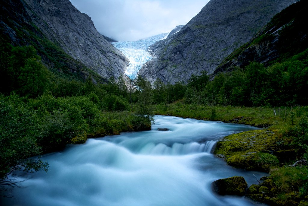 Briksdalen glacier, Norway