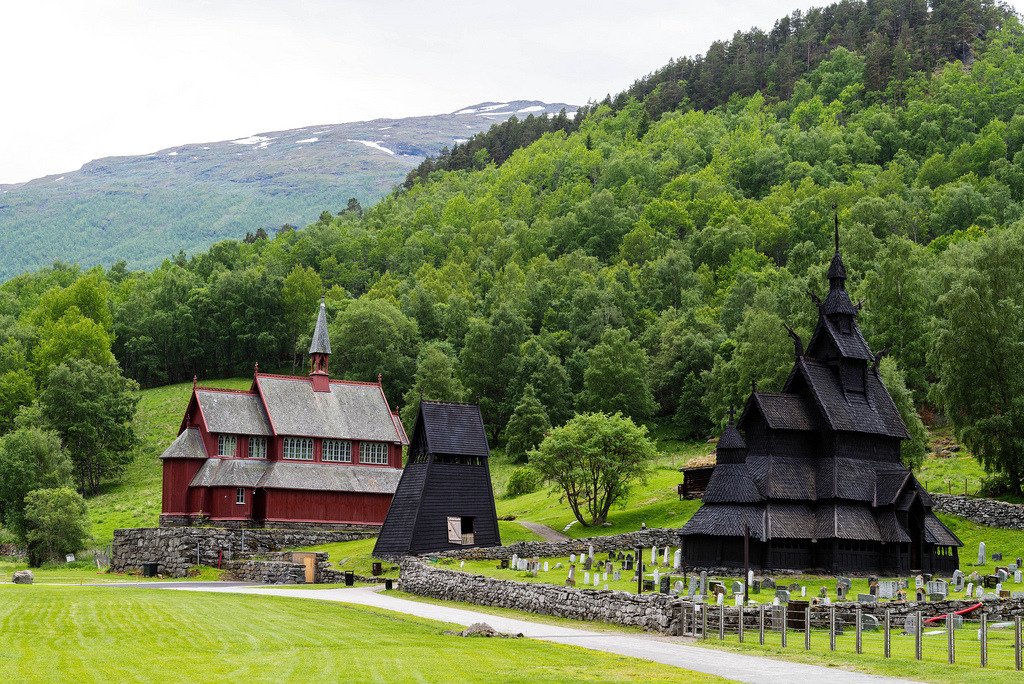 Borgund stave church, Norwa