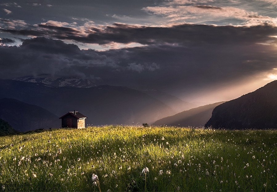 Taken above the Sognefjord