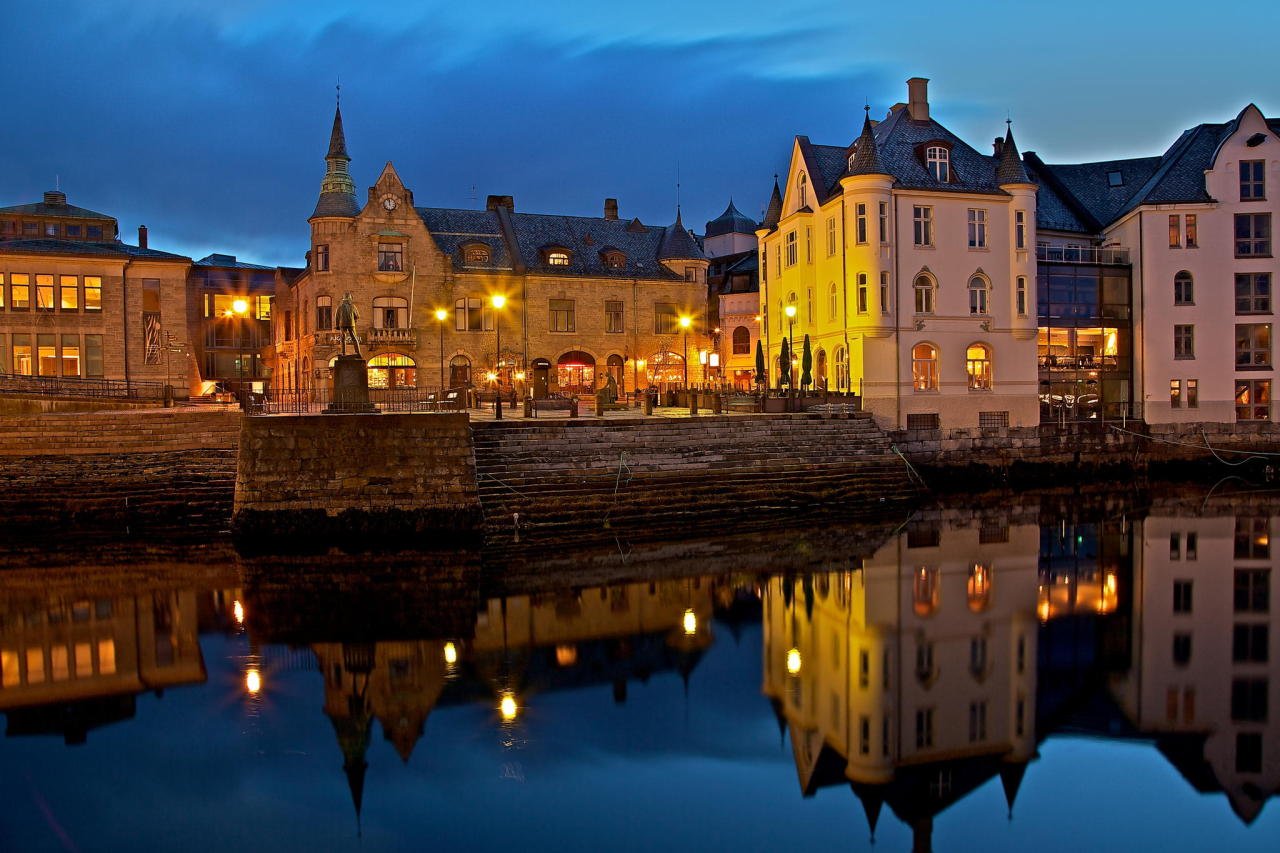 Twilight, Ålesund, Norway