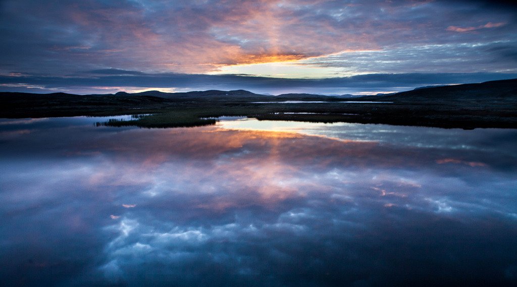 Hardangervidda mountain pla