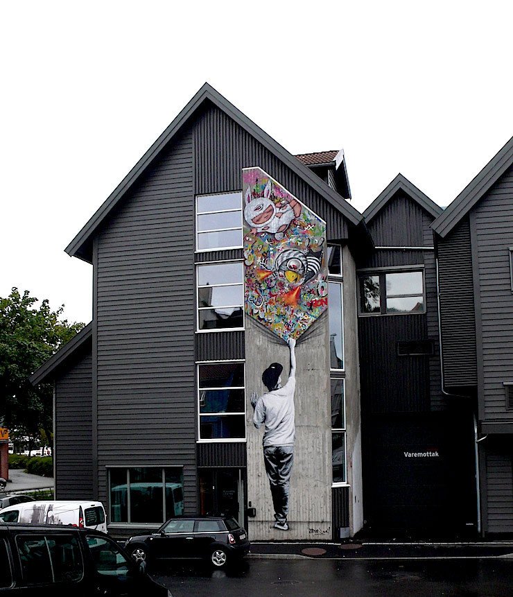 Martin Whatson. NUART 2014.