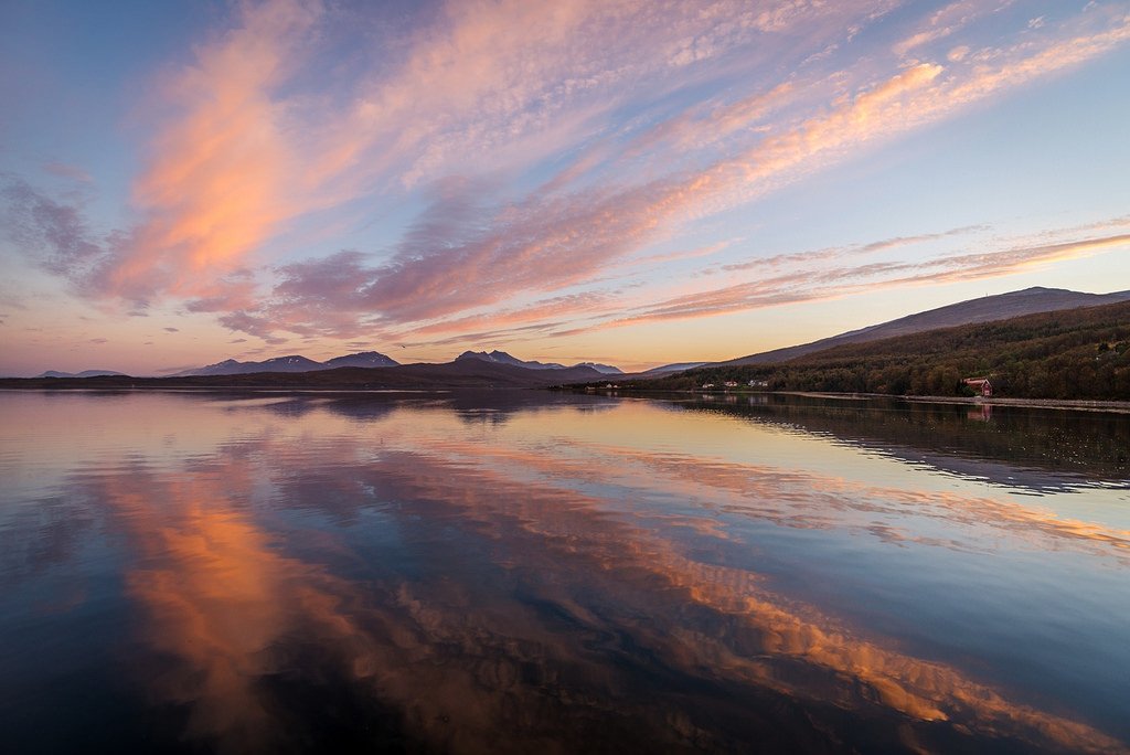 Sunset from Håkøybrua (by