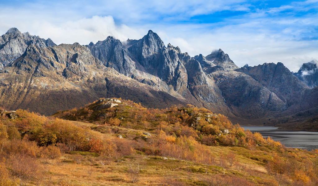 Austnesfjorden, Lofoten, No