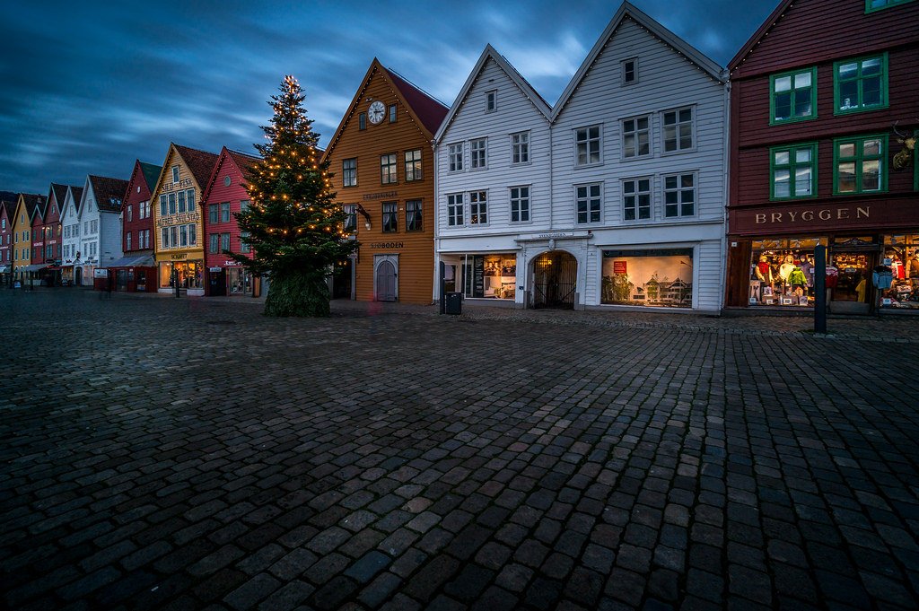 Bryggen, Bergen, Norway. (b