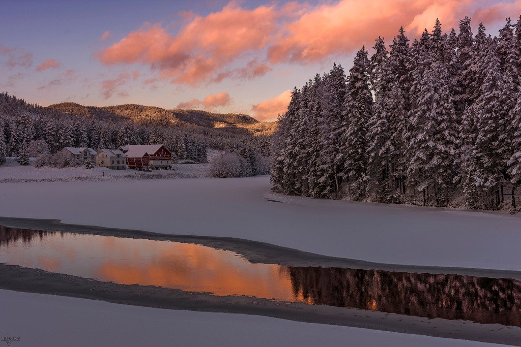 Sunny Lågen river (by <a h