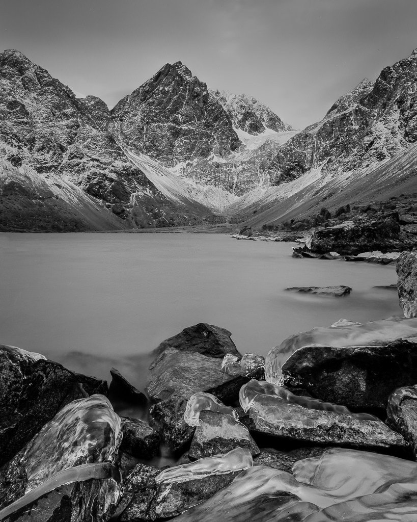 Glacier and lake II (by <a