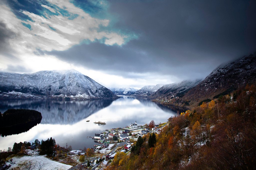 Bruvik, Hordaland, Norway (