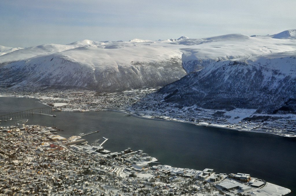 Tromsø by air, Norway (by