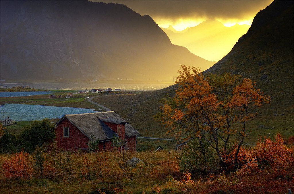 Vareidet, Flakstad Island (