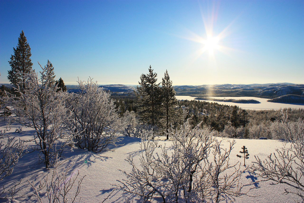 Winter in Norway.