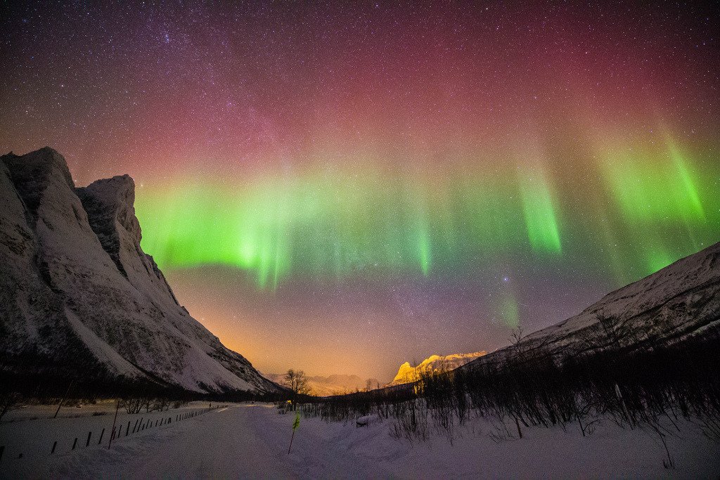 Aurora near Tromsø, Norway