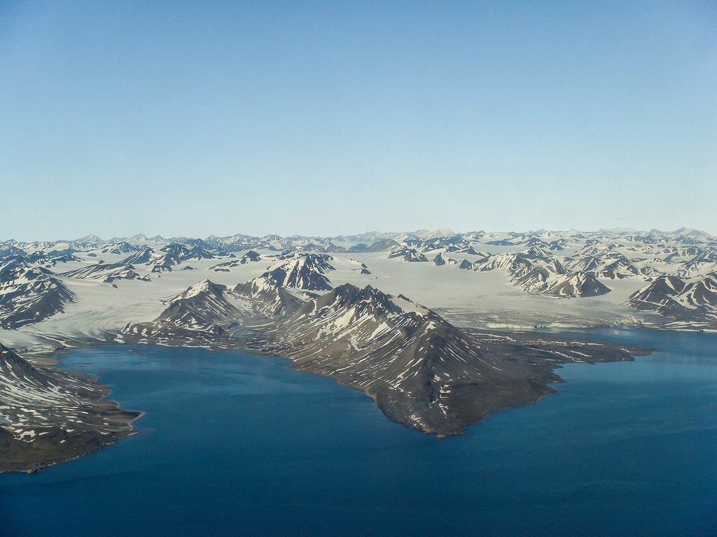 First view of Svalbard (by