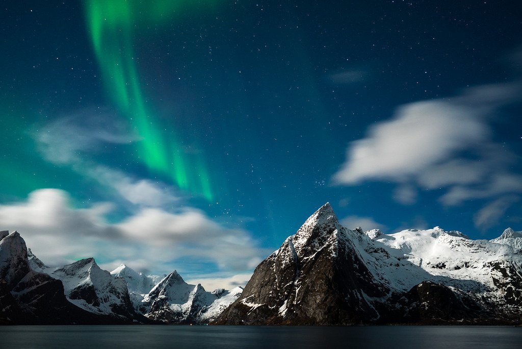 Northern Lights over Reine,