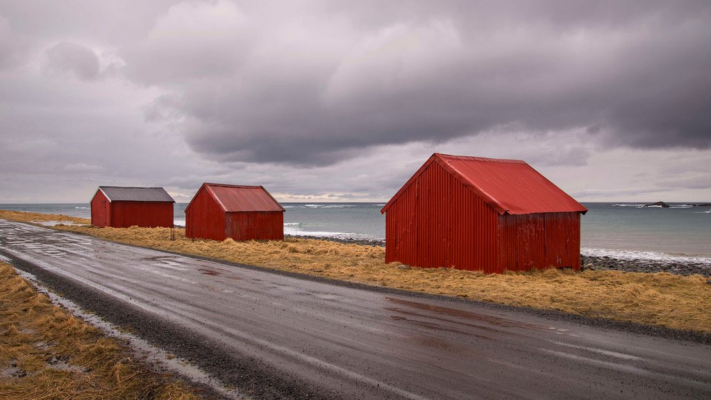 Boathouse, Eggum in Lofoten