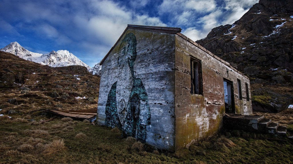 Street art @ Lofoten a