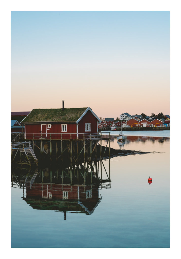 Midnight Sun @ Lofoten Isla