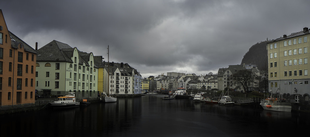 Spring time in Alesund Norw