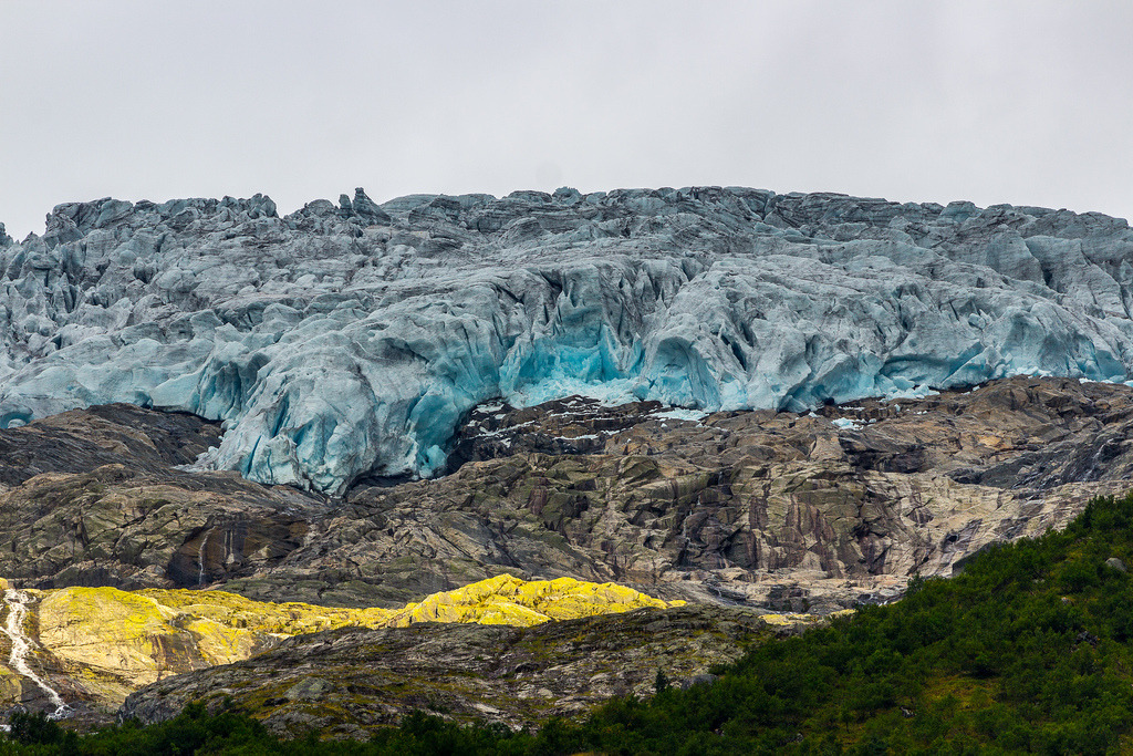 Landscape Glacier Boyabreen