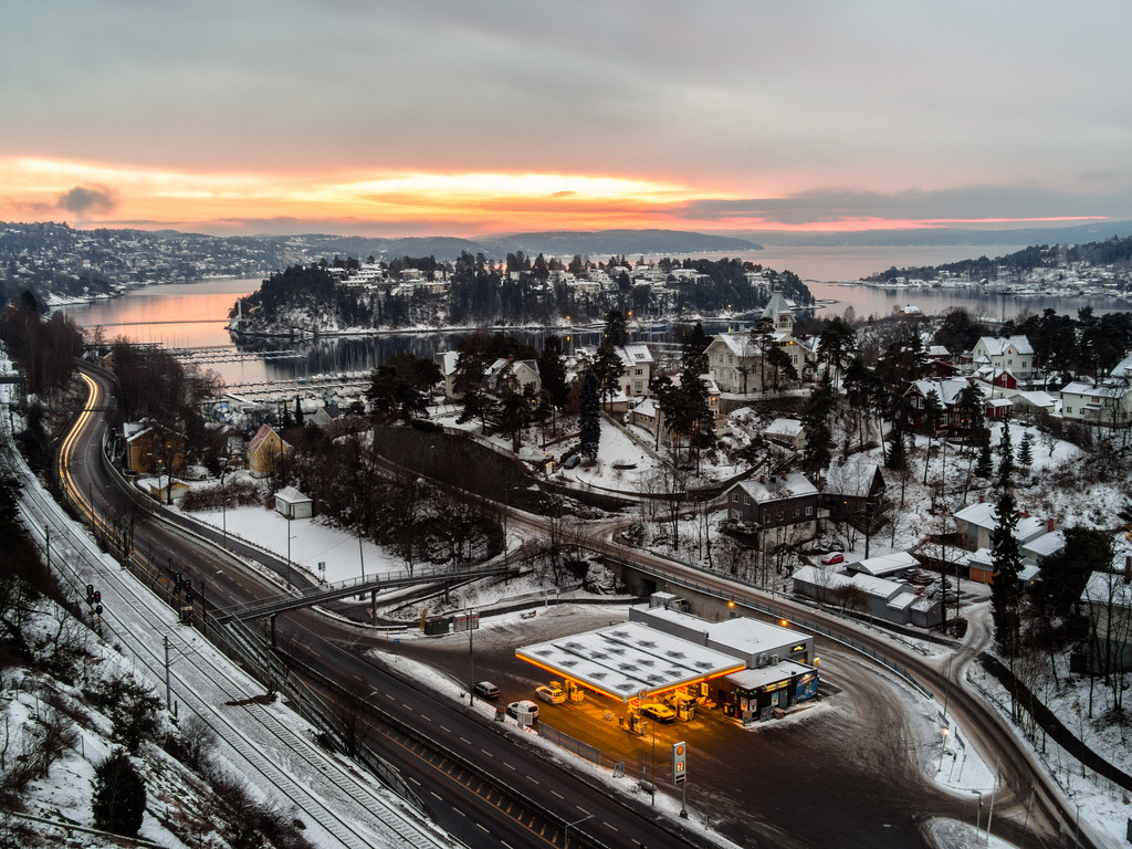 View from Bekkelagsveien, O