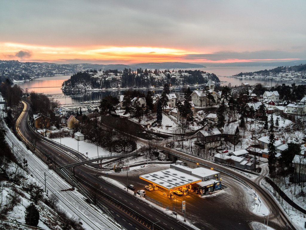 View from Bekkelagsveien, O