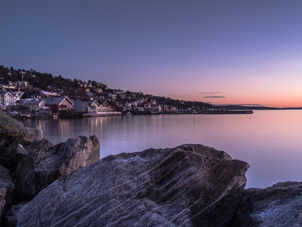 Drøbak Sunset by Sjekster