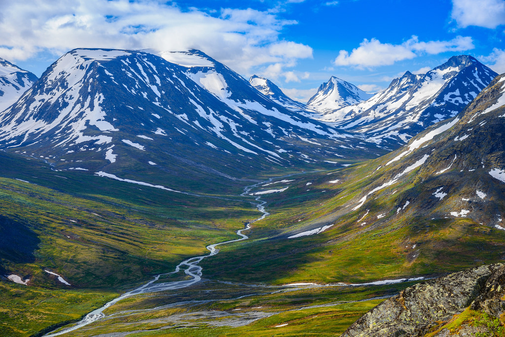 Visdalen seen from the asce