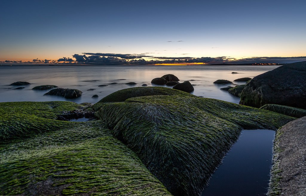 Green rocks. by Bent Vellin