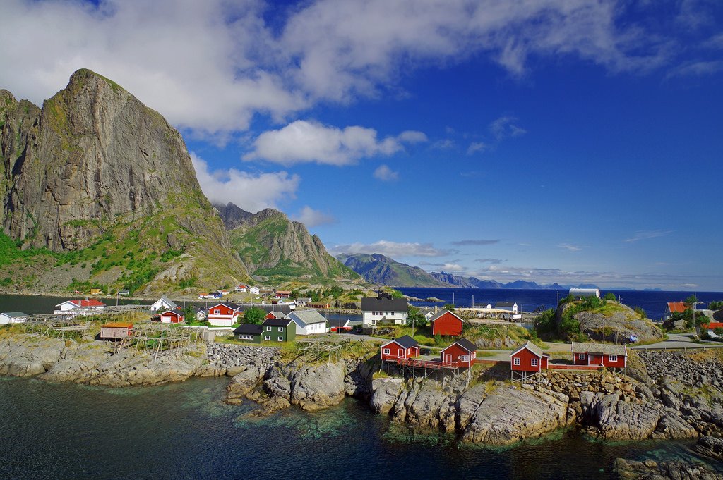 Lofoten Landscape near Hamn