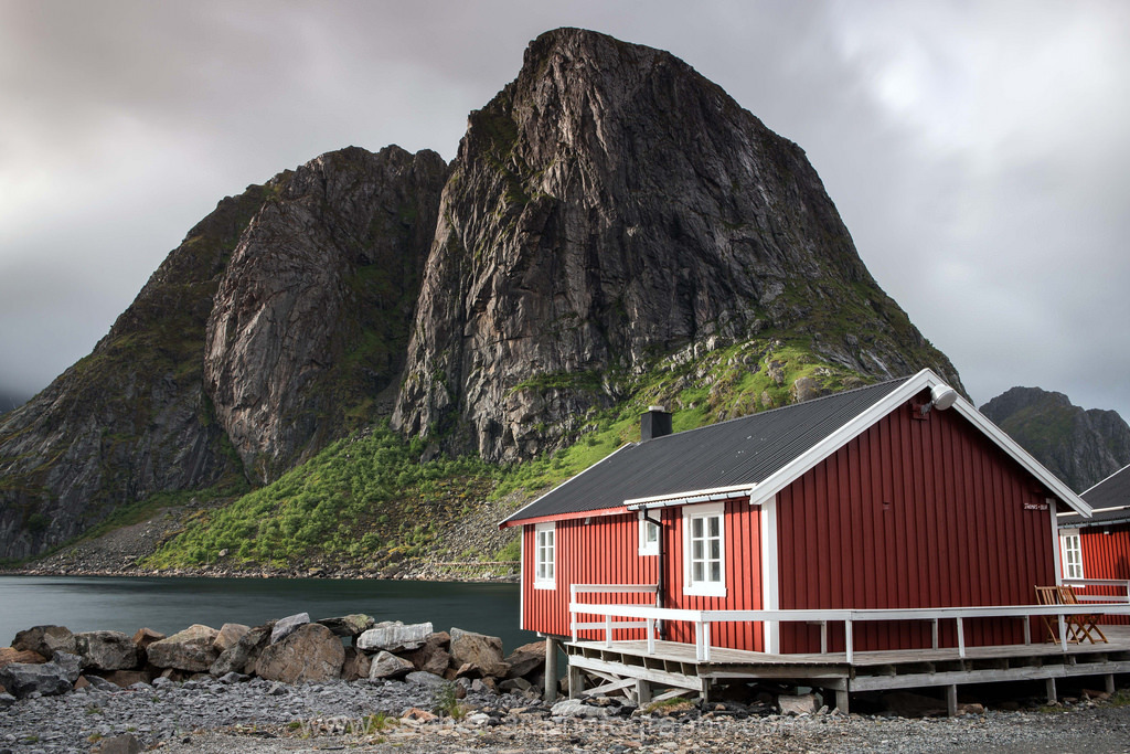 Thomas Bua in Sun, Lofoten