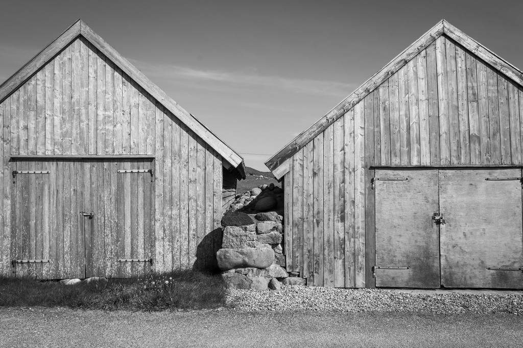Obrestad havn by Karl Erik