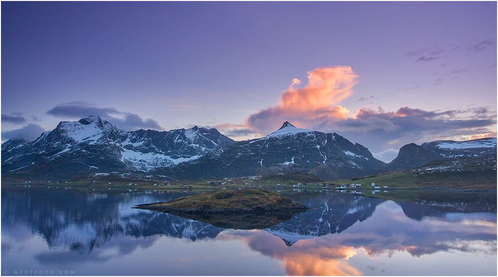 Evening in Lofoten (Norway)
