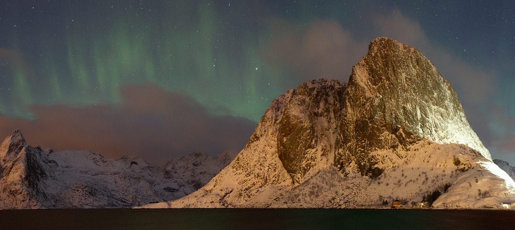 Northern lights, Lofoten Is