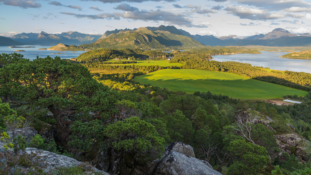 Fra toppen av Grønøy by K