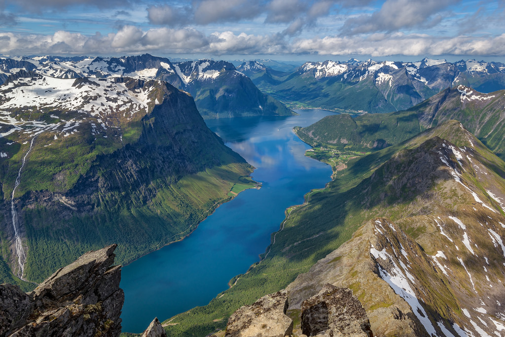 A view from Slogen by High