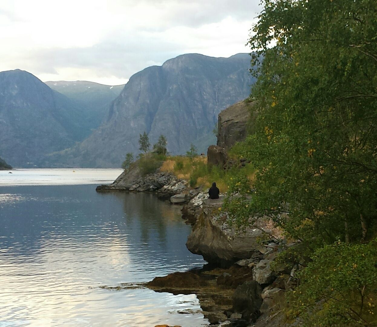 Quiet moment in Flam.
