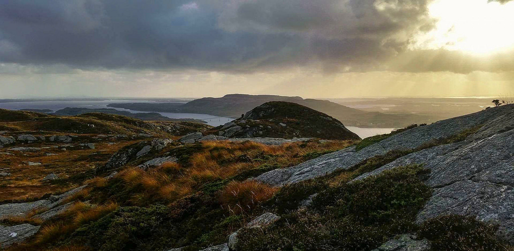 Autumn sundown at Piltevard