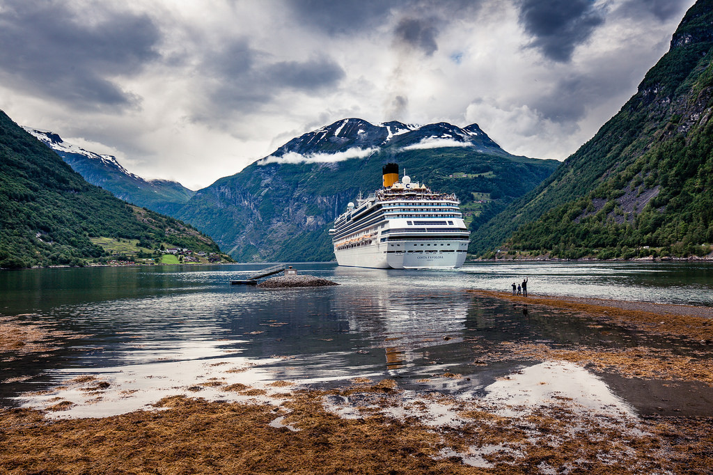 LEAVING GEIRANGER by I. D.