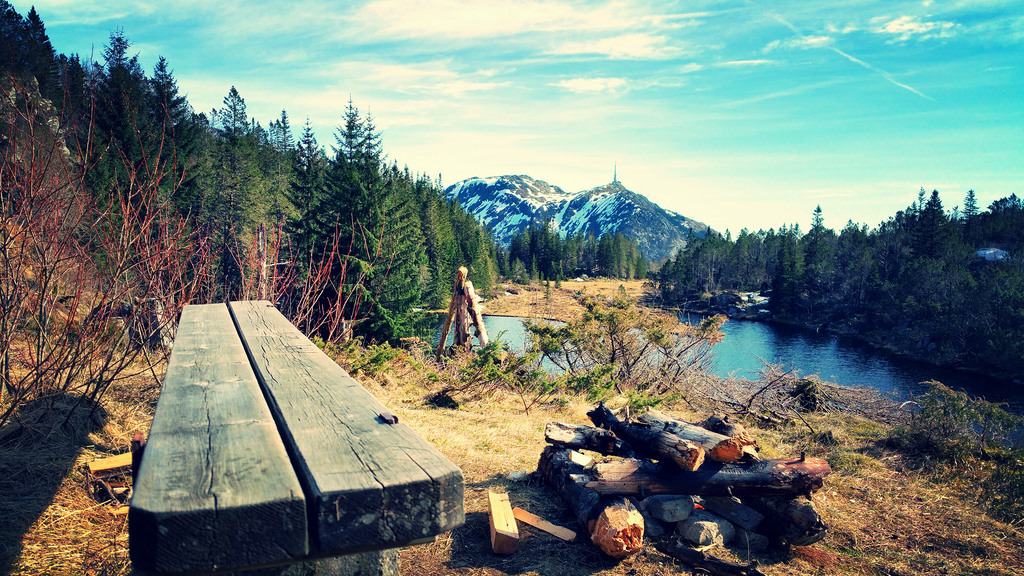 Ulriken in the distance by