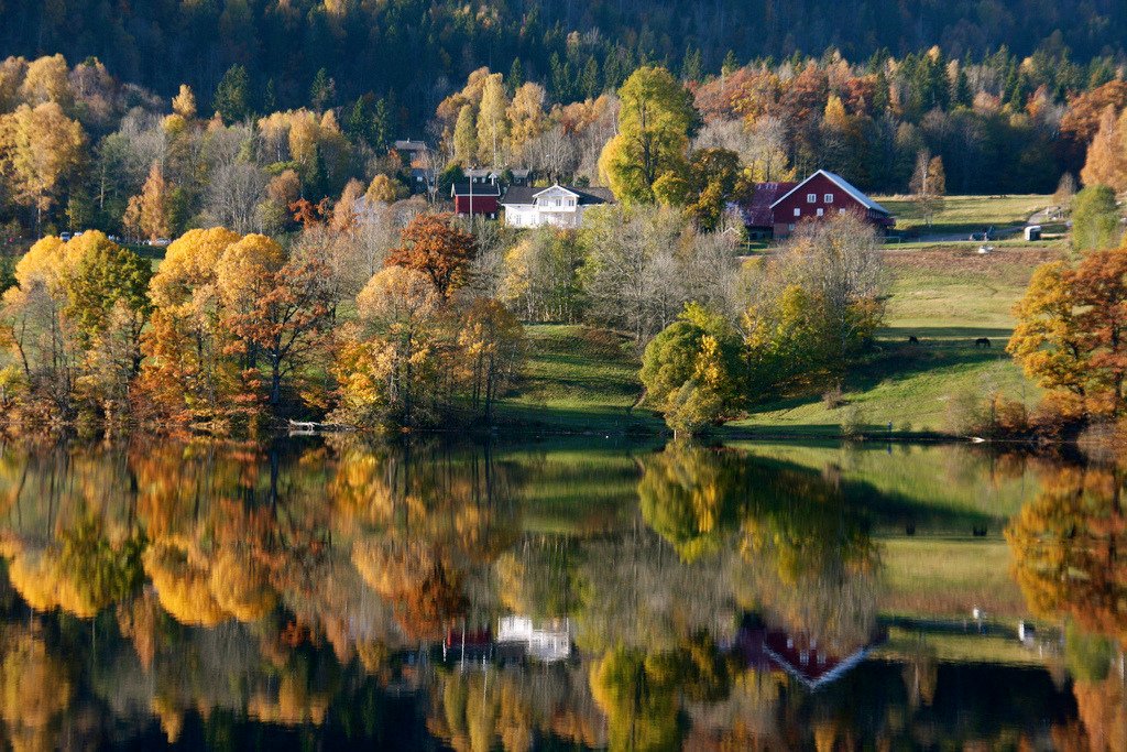 Semsvannet, Asker, Norway b