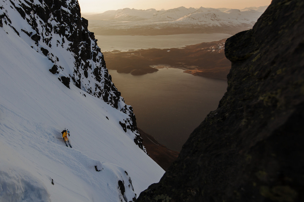 Steep spring skiing – Narvi
