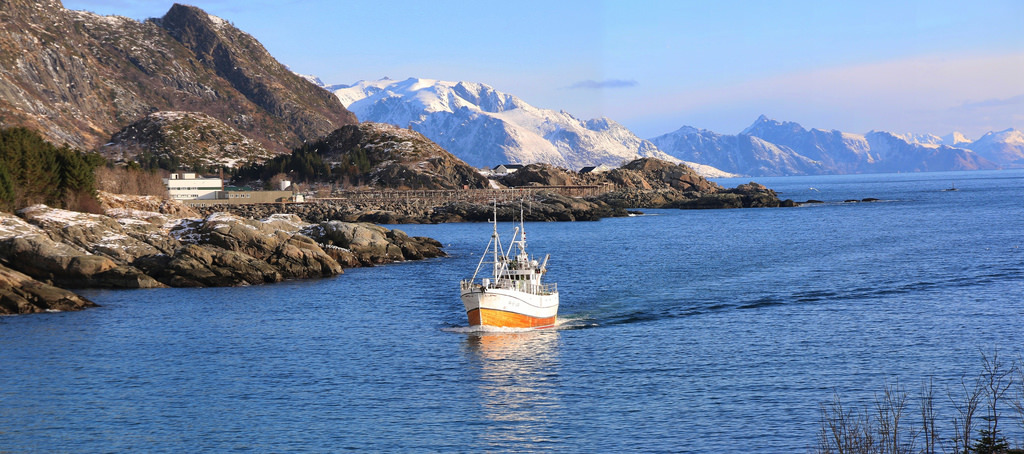 entrée au port de Sørvåg