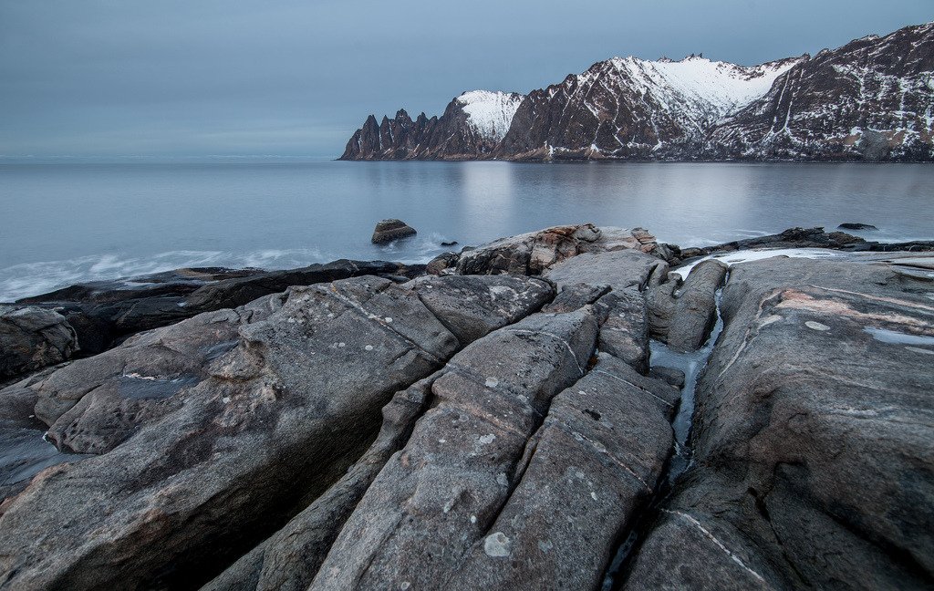 Okshornan, Ersfjord, Senja,