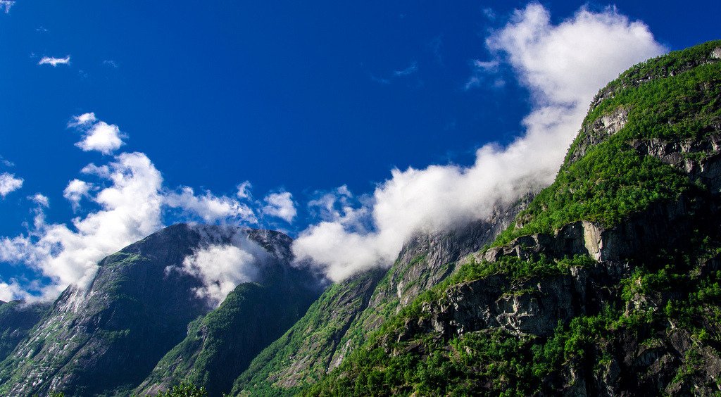 Mountains in Eidfjord – Nor