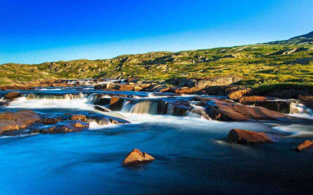 River in Hardangervidda – <