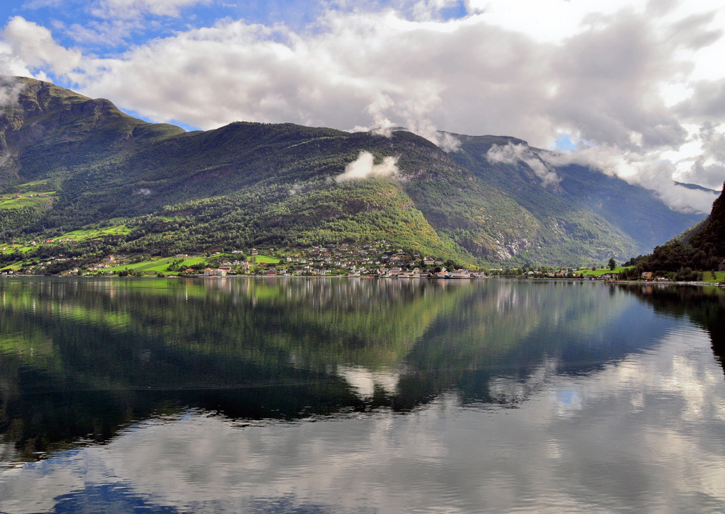Aurland, Aurlandsfjord, Nor