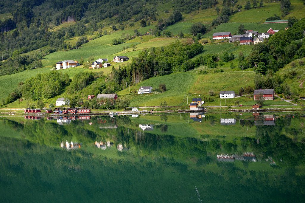 Olden, Nordfjord, Norway by